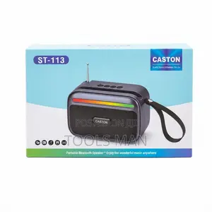 Wireless Bluetooth Speaker.Fm Radio,Usb,Tf Micro-Sd Card-Caston St-113