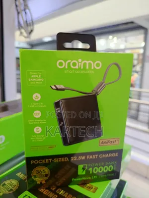 Oraimo Powernova L11 Pocket-Sized 10000mah 22.5w Power Bank