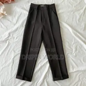 Official Trousers Men Korean Pants Baggy