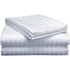 Luxury Cotton Stripped Bed Sheets