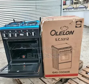 Olelon Full Gas Standing Cooker (50×55cm) With Gas Oven