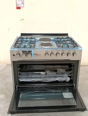 Roch Standing Cooker Reck-9042-Ss (90×60cm) 4+2 With Electric Oven
