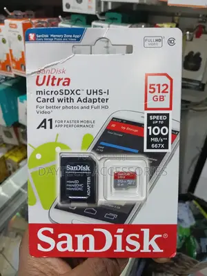 This Is a Sandisk Ultra 512gb Microsdxc Uhs-I Memory Card.