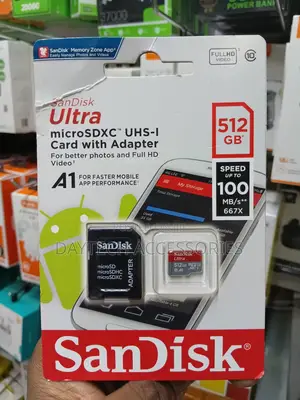 Sandisk Ultra 512gb Microsdxc Uhs-I Card Designed for Mobile Devices.