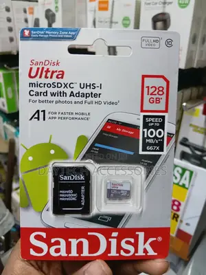 This Is a Sandisk Ultra 128gb Microsdxc Card With Included Sd Adapter.