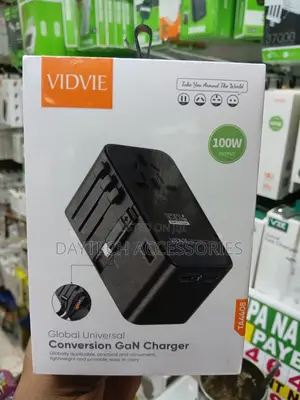 This Is a Vidvie Ta4408 100w Global Universal Travel Gan Charger.