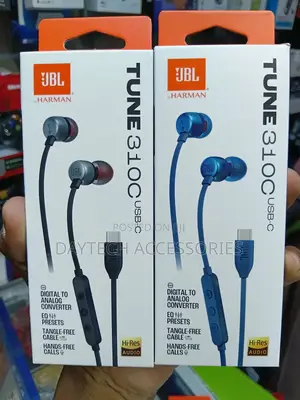 These Are JBL Tune 310c Usb-C Wired in-Ear Headphones