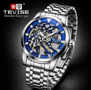 Sliver Tevis Automatic Gents Watch
