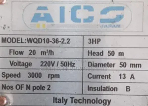 3hp Submersible Sewage Pump for Muddy Water Mining Applications