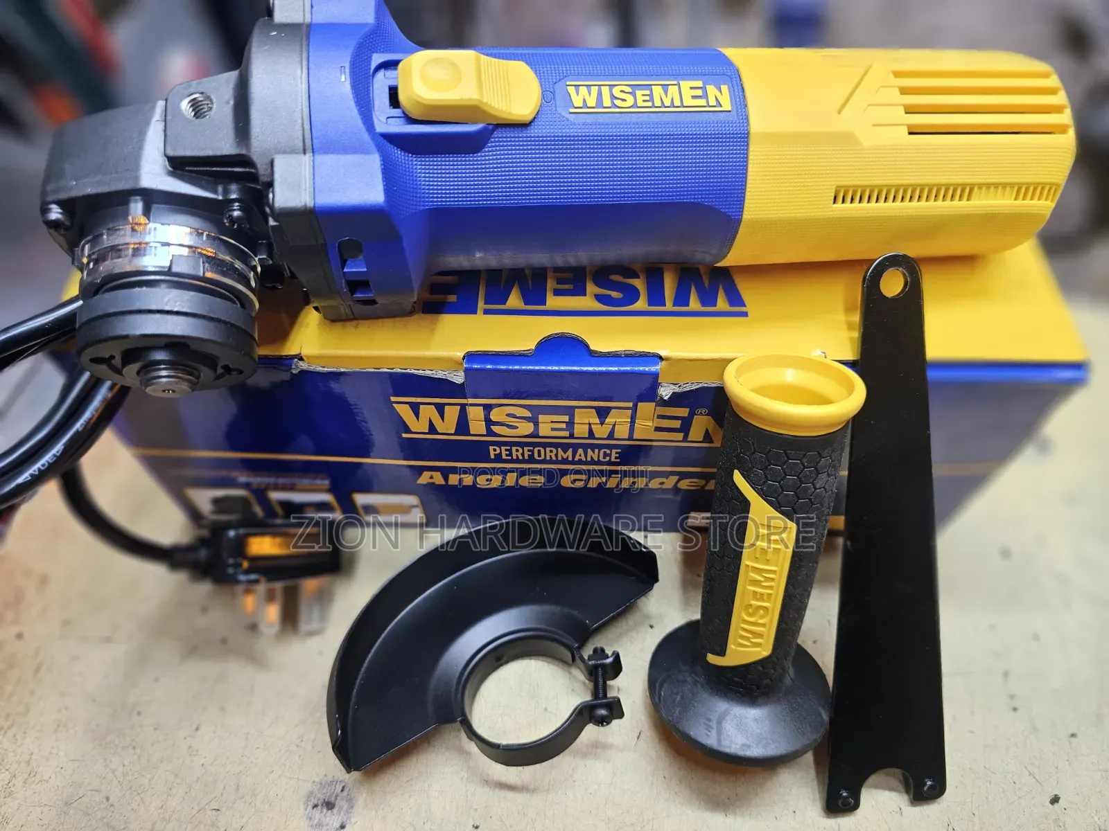 Wisemen 4.5" Heavy Duty Angle Grinder 850w