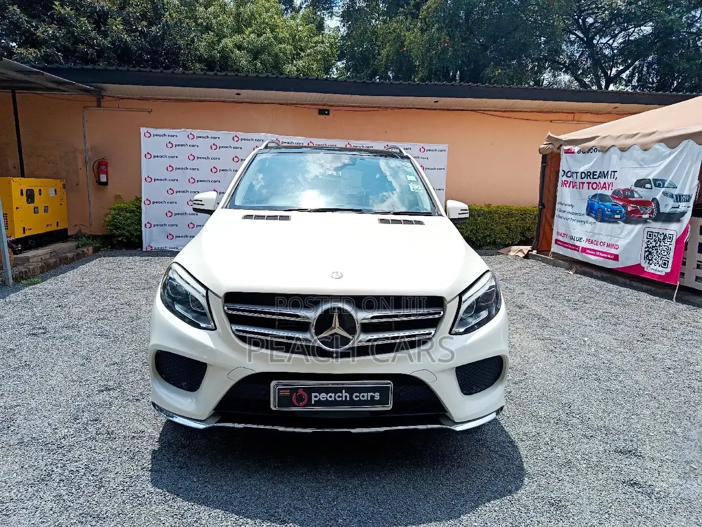 Mercedes-Benz GLE-Class 2017 White