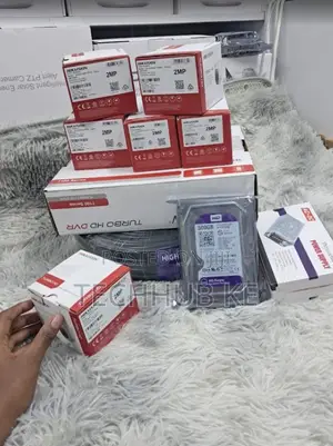 Hikvision 4 1080p Full Hd CCTV Camera Full System Kit 4 Channel DVR