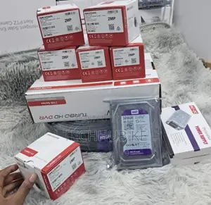4 Cameras CCTV Hikvision CCTV Complete