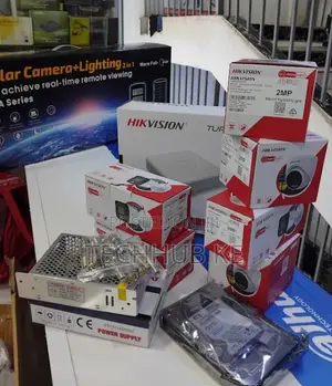 Hikvision CCTV Security Camera 4 Channel Smart Hybrid Package