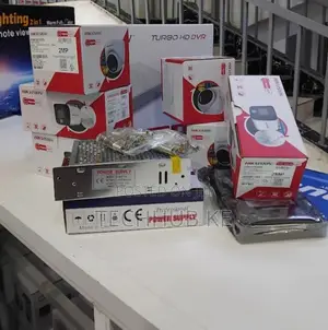 Hikvision 4 Channel CCTV Camera Kit With 4 Smart Hybrid CCTV Camera