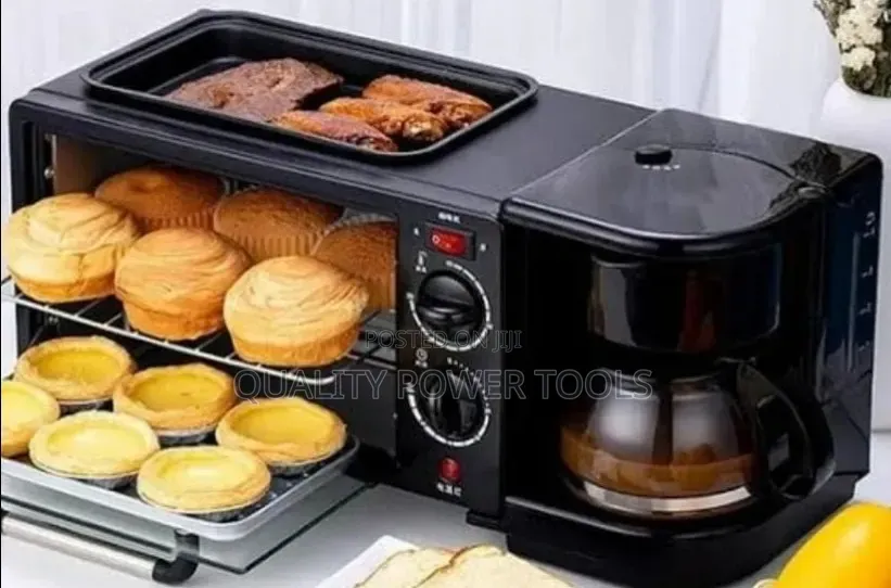 *Reki 3-in-1 Multifunctional Breakfast Maker Station*
