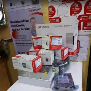 Hikvision 4 Turbo 1080p 2mp CCTV Cameras Complete Kit With 500gb HDD