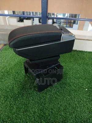 Universal Black Car Armrest Console | Center Storage Box Driving