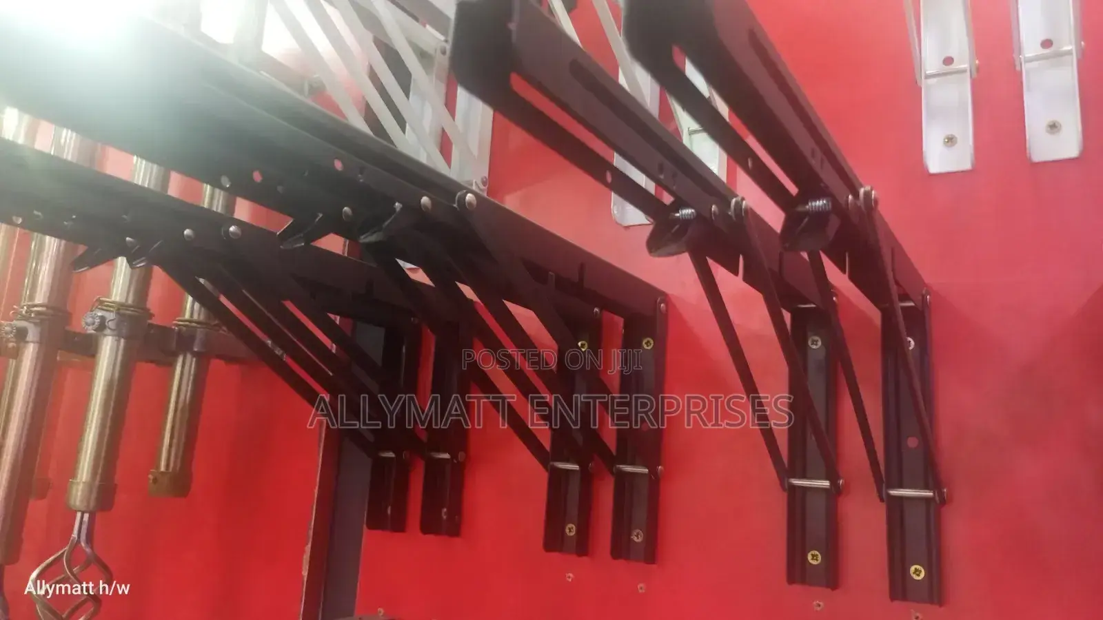Black Foldable Shelvesbrackets