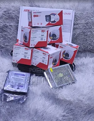 Hikvision 4 CCTV 1080p Smart Hybrid 4 Channel DVR With 50m Cable