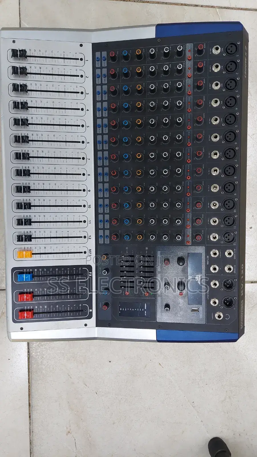 Powered Pro Mixer