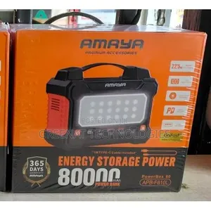 Amaya Powerbox 80 Apb-F810l 80000mah 22.5w Energy Storage Power Bank
