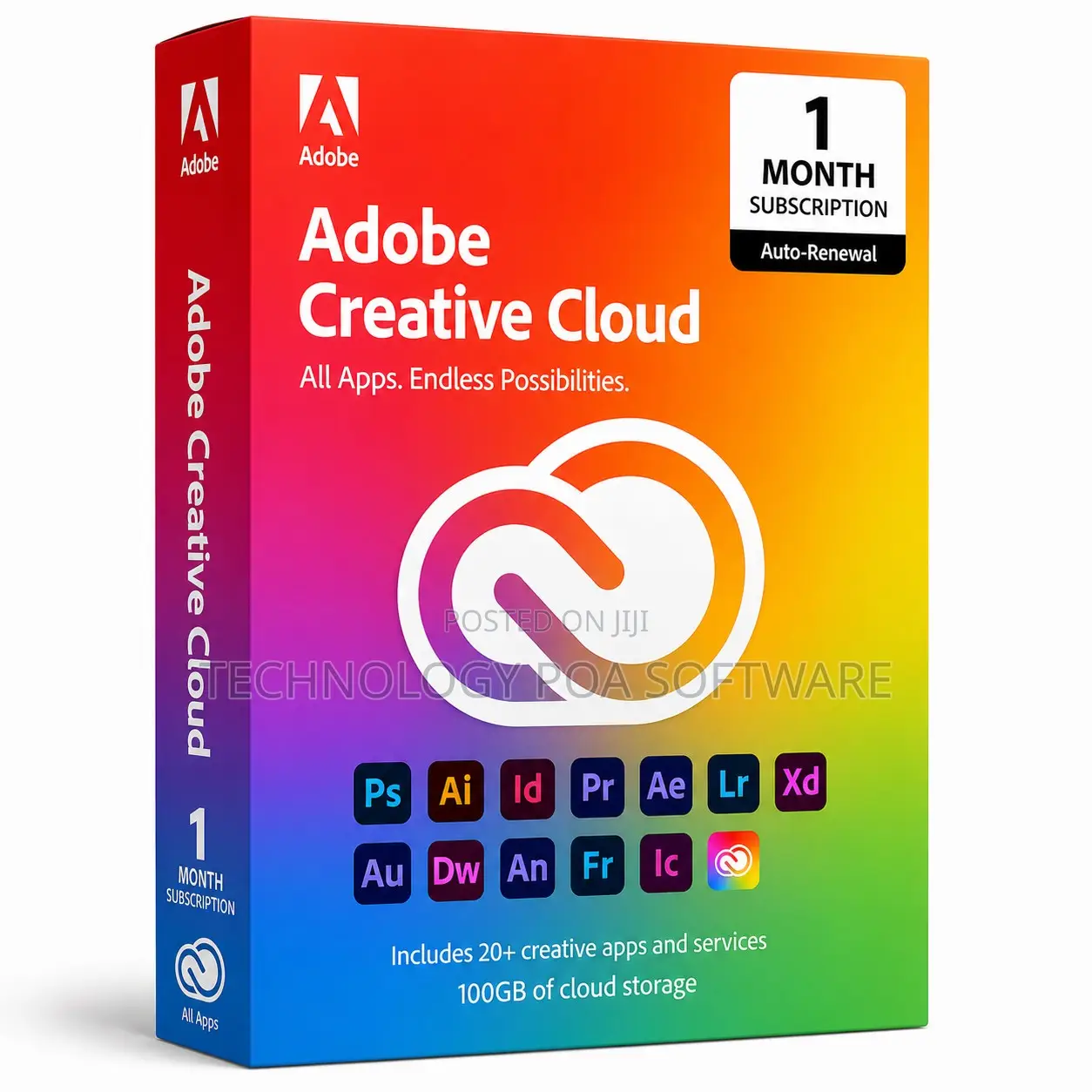Adobe Creative Cloud Subscription – 1 Month Account
