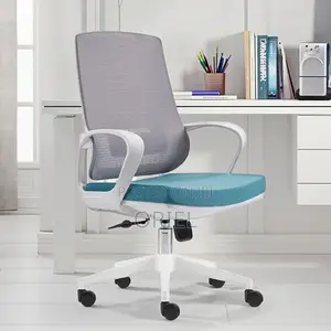 Office Chair : Mesh Gray Backrest Office Chair