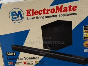 *Electromate Powerful Sb01 Soundbar Speaker With Subwoofer*