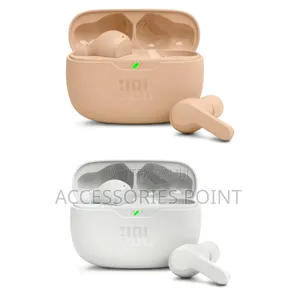 JBL Wave Beam Original Earbuds,Waterproof,Calls,32hrs Play Beige/White