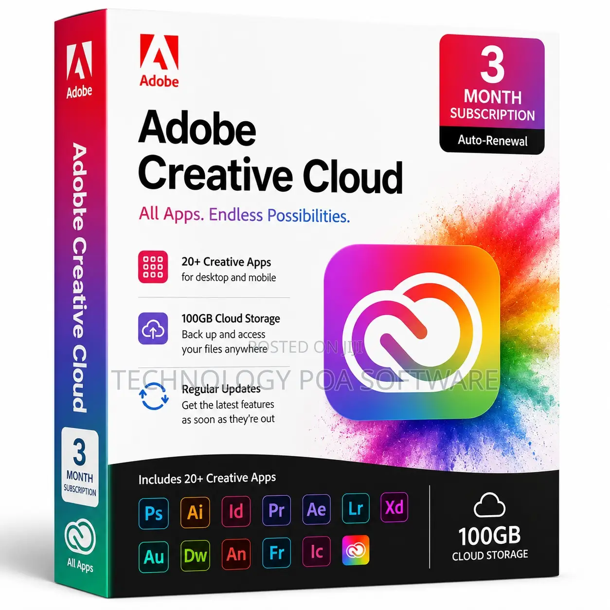 Adobe Creative Cloud Subscription 3 Month Account