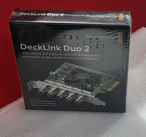 Blackmagic Design Decklink Duo 2 4ch Sdi Playback and Capture Card
