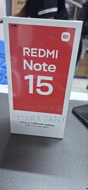 New Xiaomi Redmi Note 15 128 GB Black