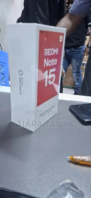 New Xiaomi Redmi Note 15 128 GB Black