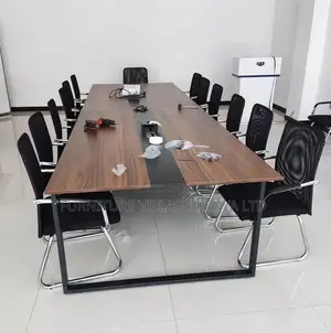 MDF Conference Table With Cable Box