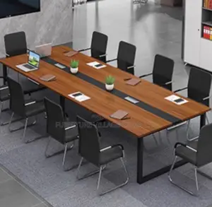 MDF Conference Table With Cable Box
