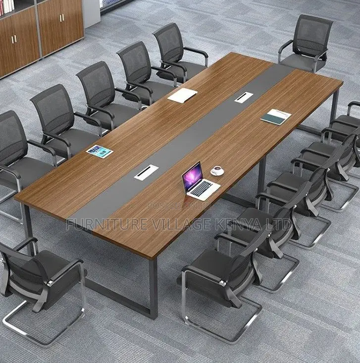 MDF Conference Table With Cable Box