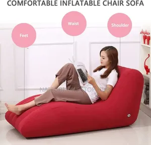 S Shaped Inflatable Sofa