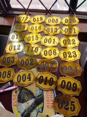 Door Tags/Labels