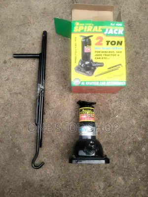 2_ton Mechanical Spiral_screw Jack Designed for Lifting Saloon Cars