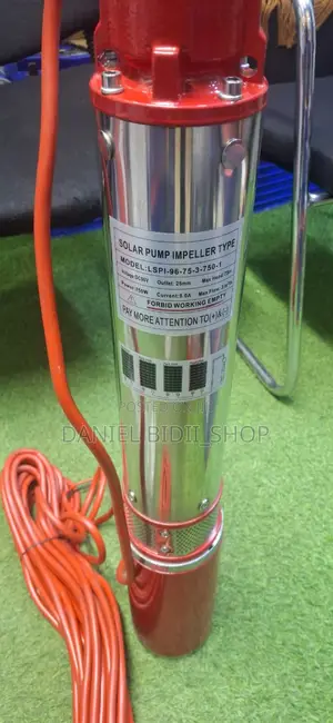 Solar Submersible Impeller Water Pump 75m 750watts