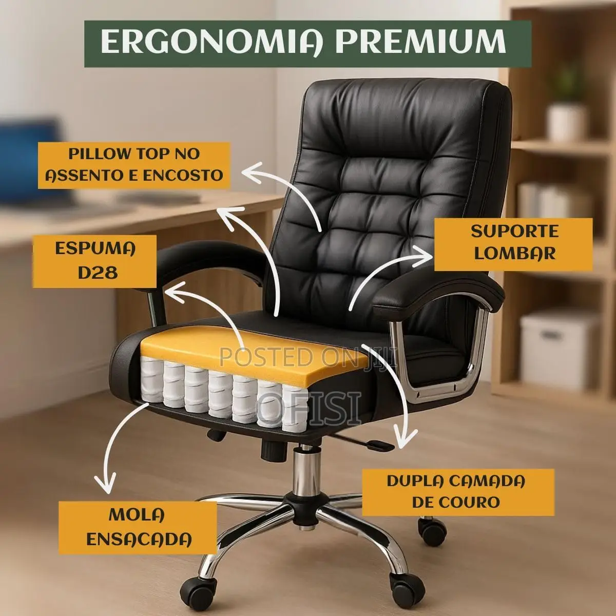 Office Leather Seat