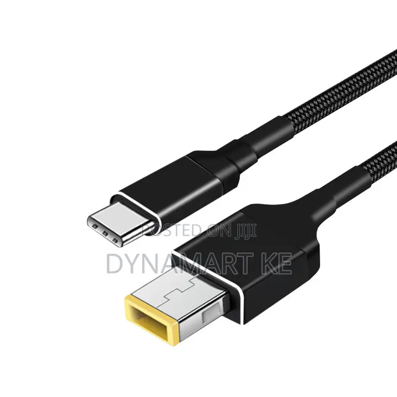 Usb C to Lenovo Square Pin Dual Chip Pd E-Marker 100w Laptop Cable