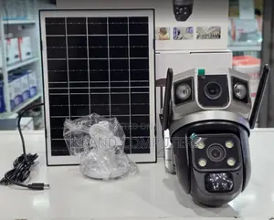 Solar V380 Pro Outdoor Wifi Camera With Dual Lens Cameras