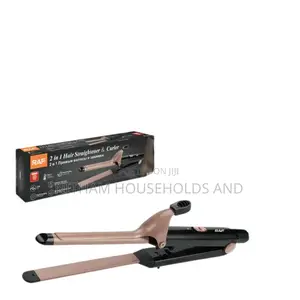 Raf R.603 2-in-1 Hair Straightener Curler Grooming Kit
