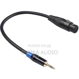 XLR to 3.5mm Cable 1.5 Metres