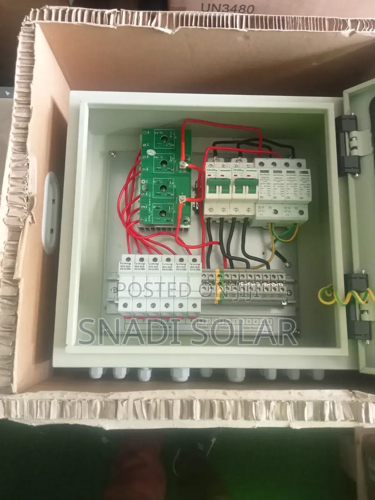 6 Way 2 Output Pv Combiner Box