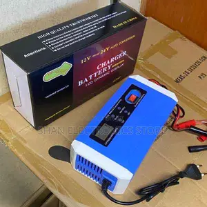 10a 12v/24v Car Battery Charger With Automatic Trickle Charging Mode