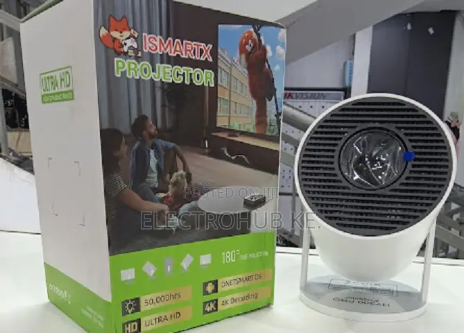 Hy300 Pro Portable Smart Projector for Home Use