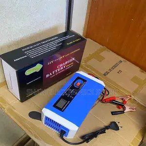 LCD Digital Display 10a 12v/24v Car Battery Charger With Automatic